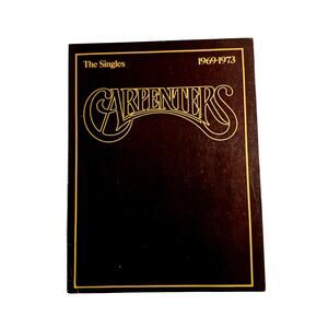 VTG The Singles 1969-1973 Carpenters Music Book with Lyrics  12 Songs